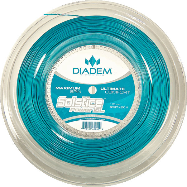Diadem Solstice Power 16L /1.25Tennis String Reel (Teal)