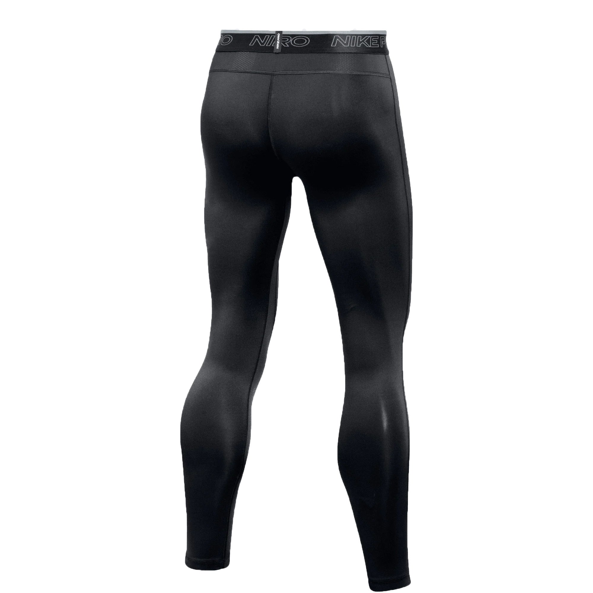 Nike Men's Pro Training Tights Black/Grey、mySite、noshort