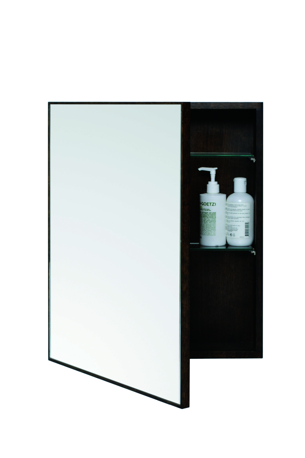 Oak Bathroom Cabinet with Mirror | Wireworks Slimline、mySite、neckold