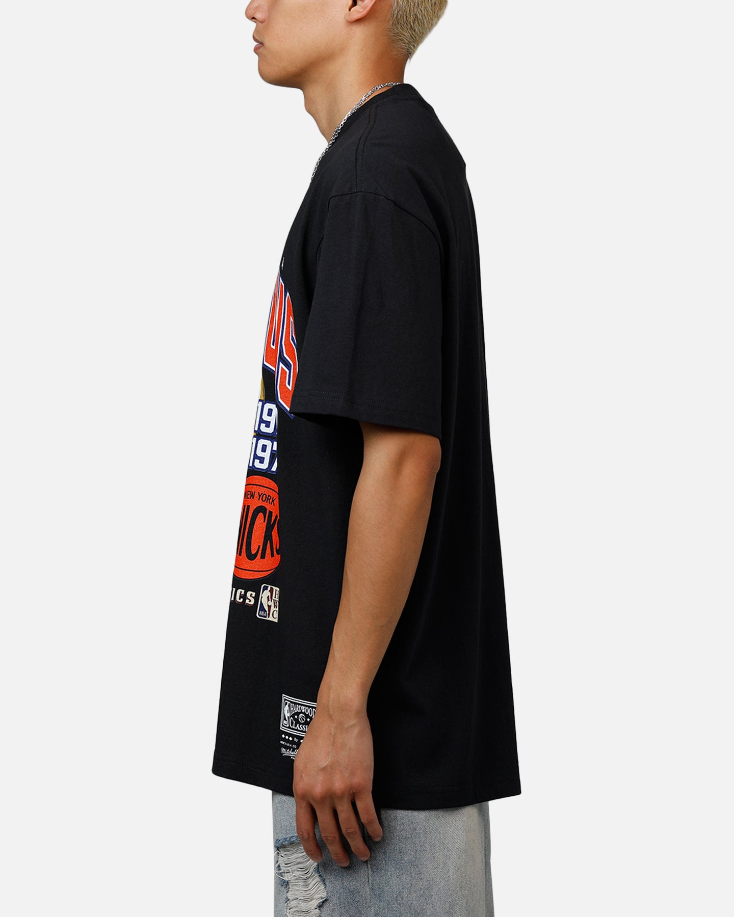 Mitchell & Ness New York Knicks 2-Time T-Shirt Faded Black、mySite、zt4zffjzw
