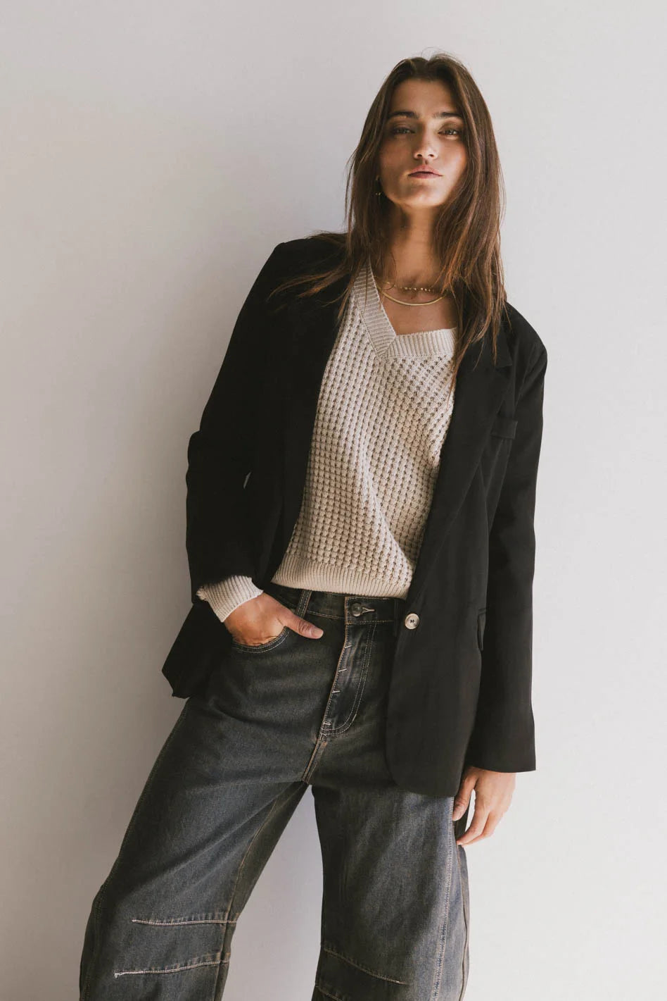  Crystal Blazer in Black - FINAL SALE、mySite、merchandisen