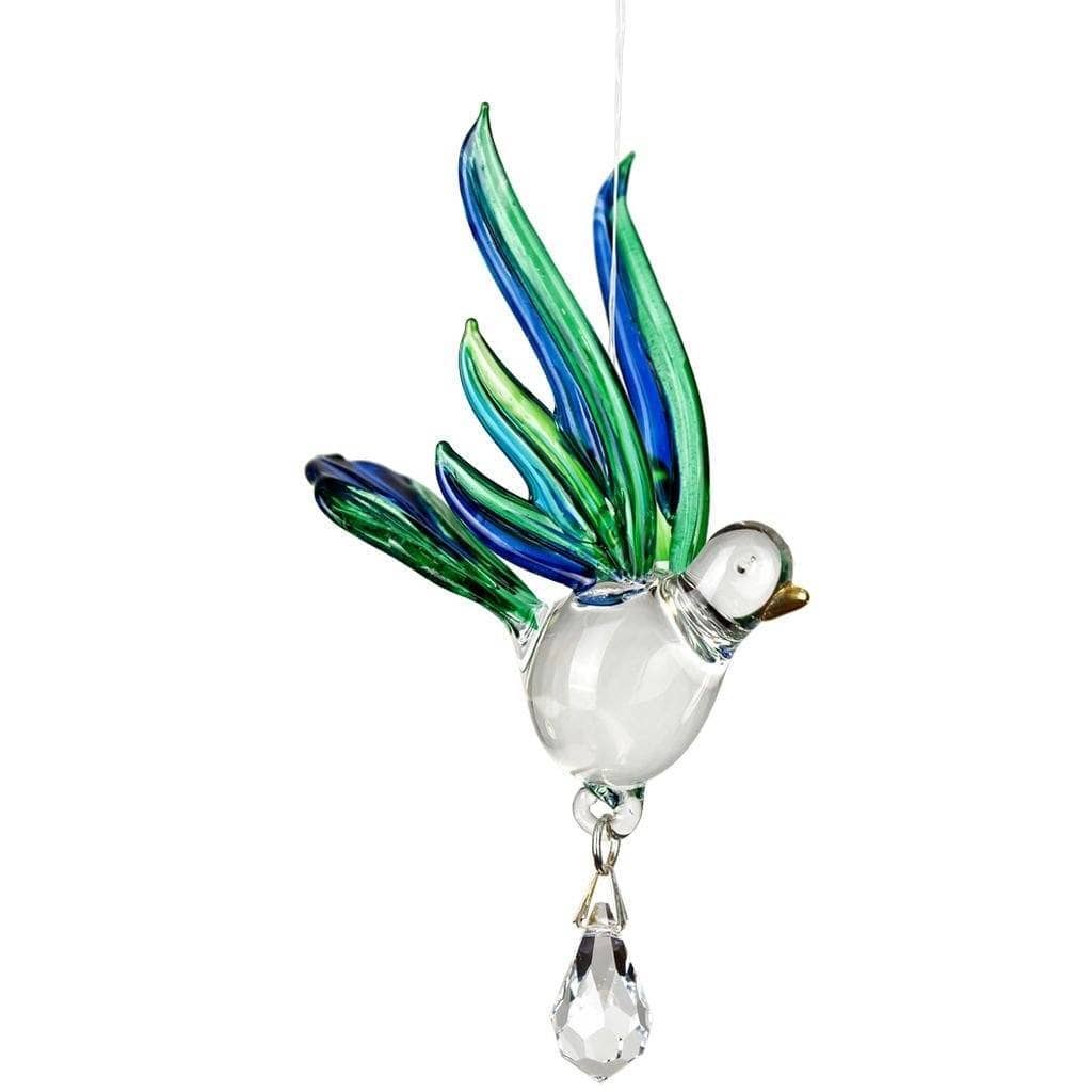 Fantasy Glass Crystal Suncatchers-Eagle, Hummingbird, Songbird and Dragonfly、mySite、g9winljtr