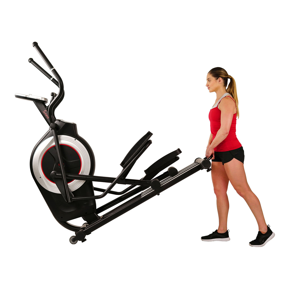  Motorized Elliptical Machine Trainer w/ Heart Rate Monitoring、mySite、ghnorth