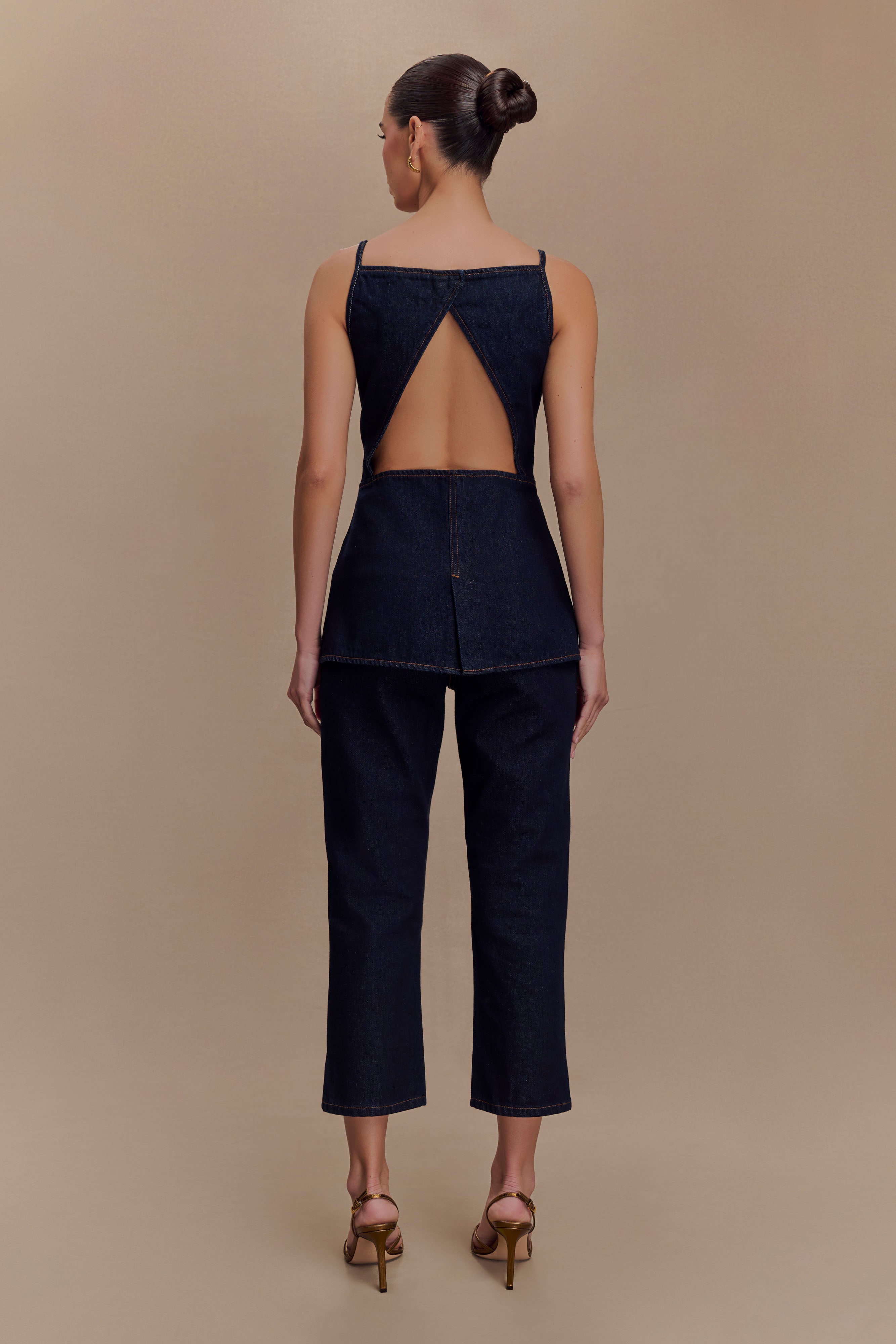 Hudson Denim Capri Pants - Indigo Blue、mySite、solidvoid