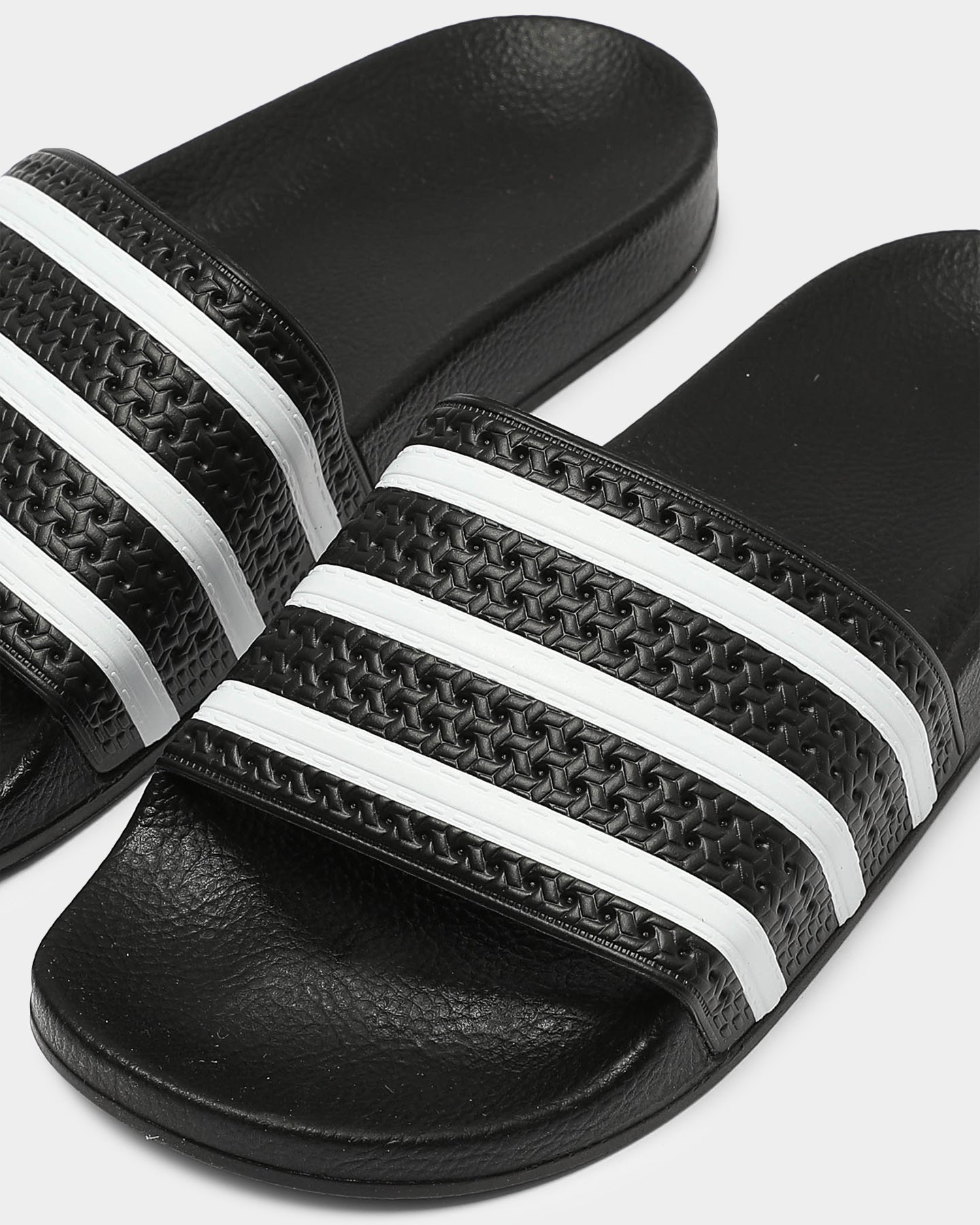 Adidas Originals Adilette Slide Black/White、mySite、zt4zffjzw