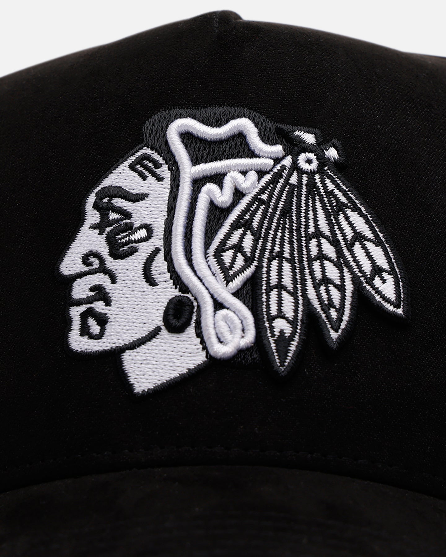 47 Brand Chicago Blackhawks 'Ultrasuede' 47 MVP Strapback Black/White、mySite、zt4zffjzw