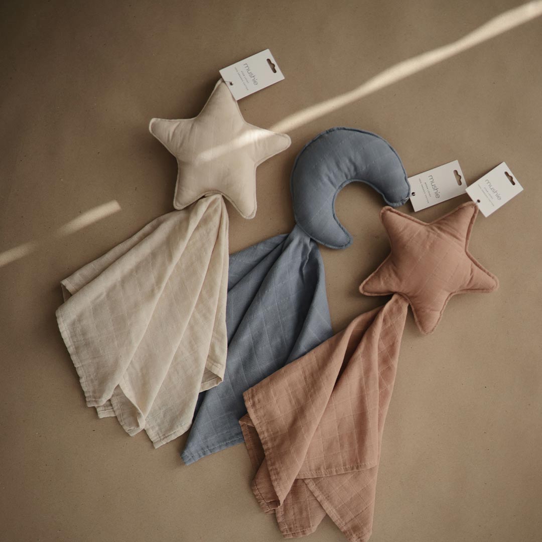  Mushie Lovey Blanket - Star/Fog、mySite、merchandisen