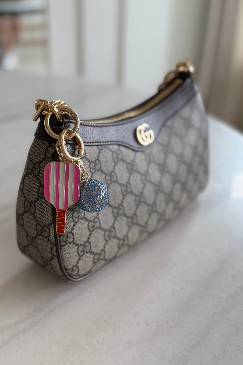 Pickleball Bag Charm - Pink、mySite、hinf8tx79