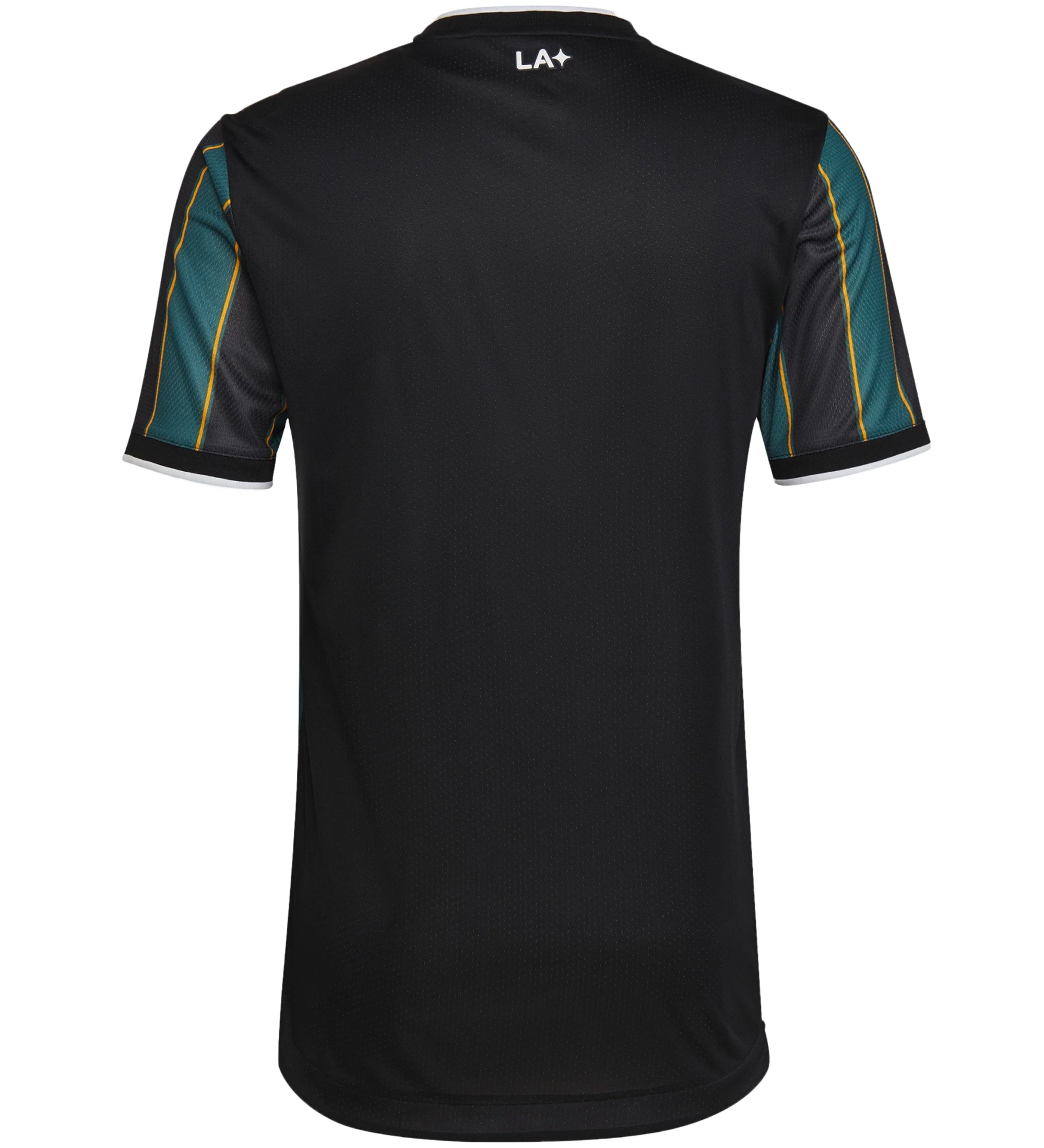 adidas Men's LA Galaxy 2021/22 Authentic Away Jersey Black/Tech Green、mySite、noshort