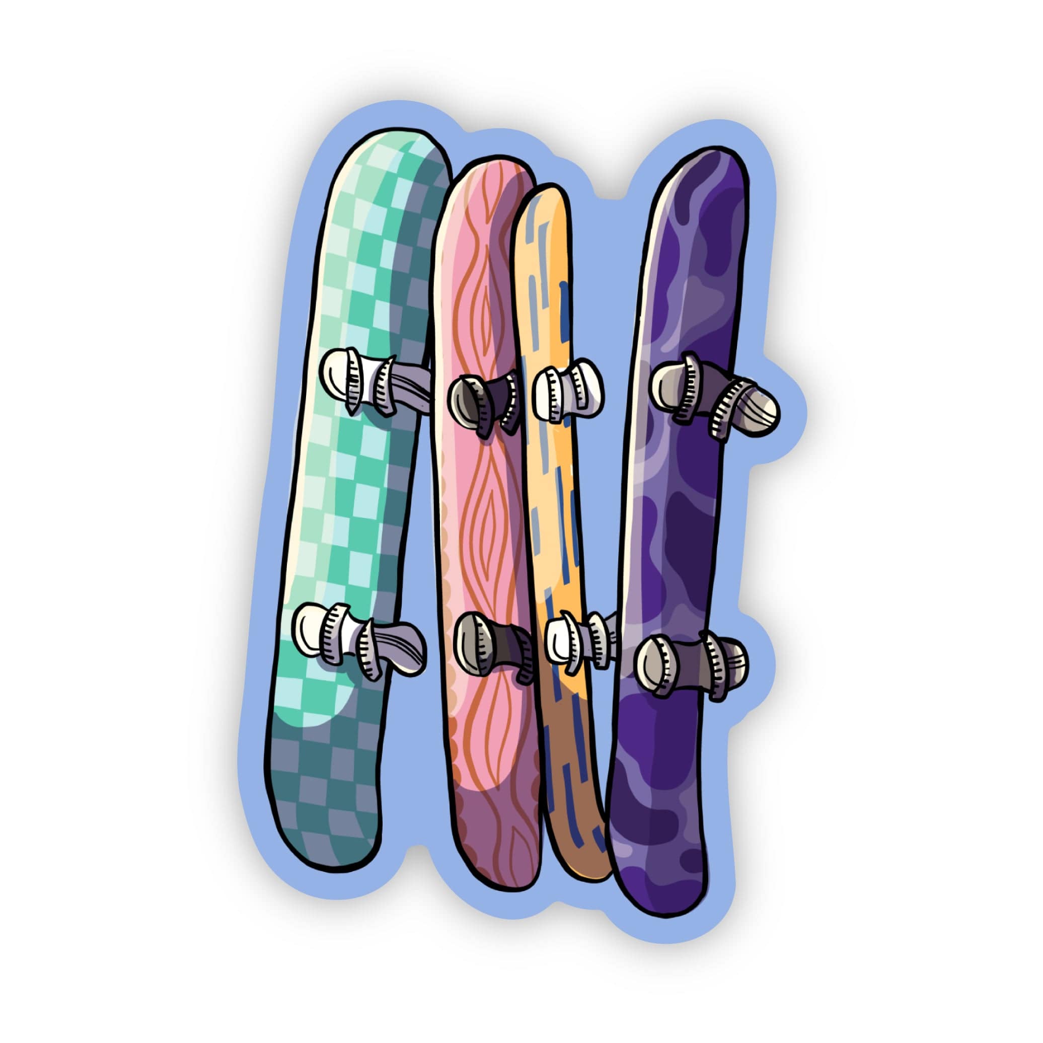  Snowboards Sticker、mySite、elrpsem3k