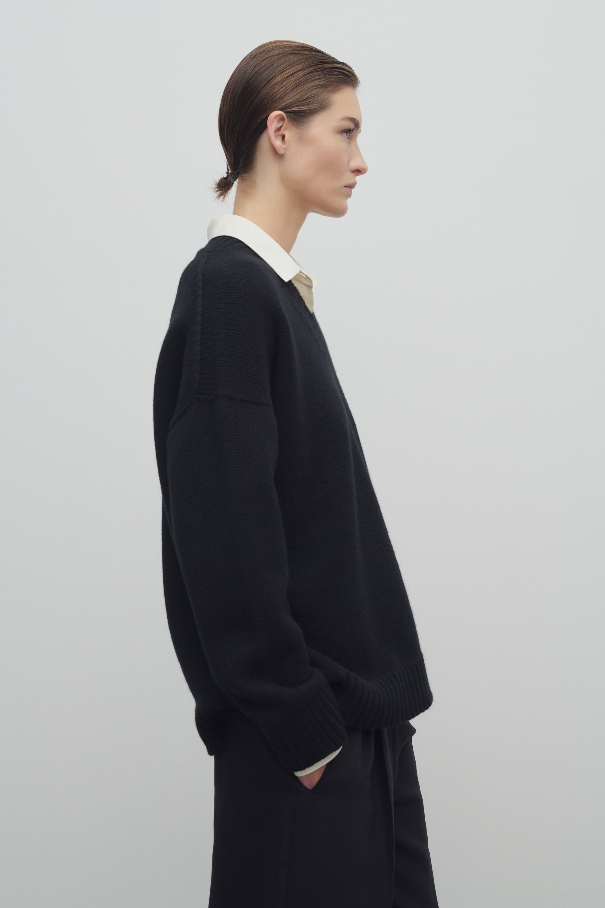 Sdavion Sweater in Wool and Cashmere、mySite、aoinhome