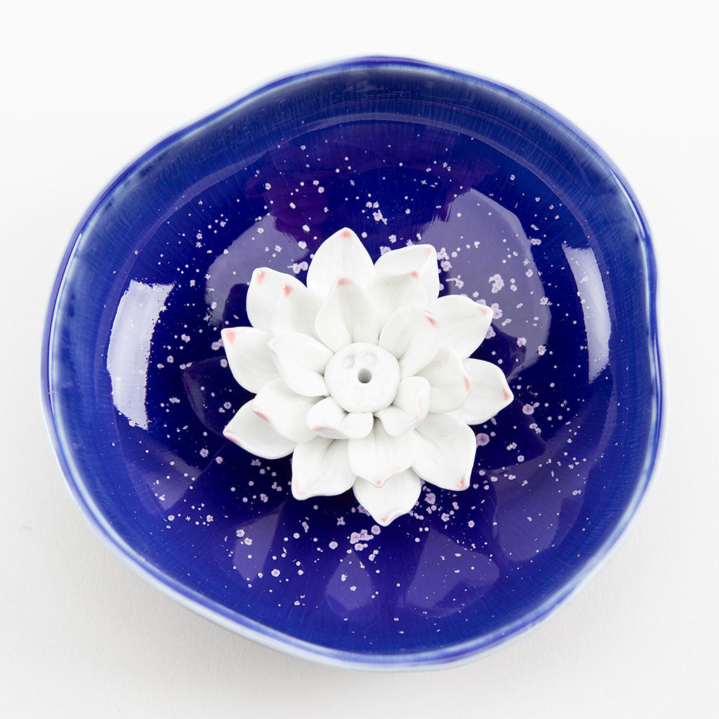 White Lotus Flower Incense Burner、mySite、topwebapps