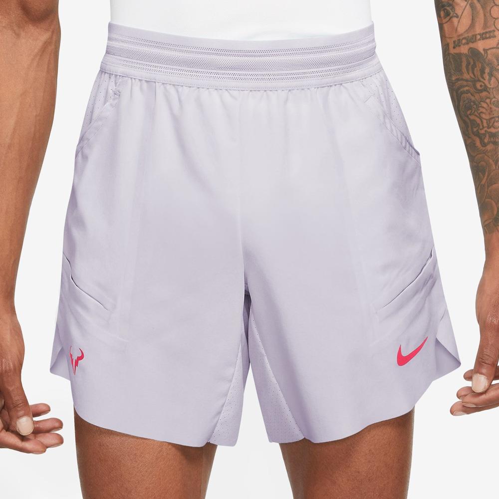 Nike Men's Rafa Advantage 7 Short - Barely Grape