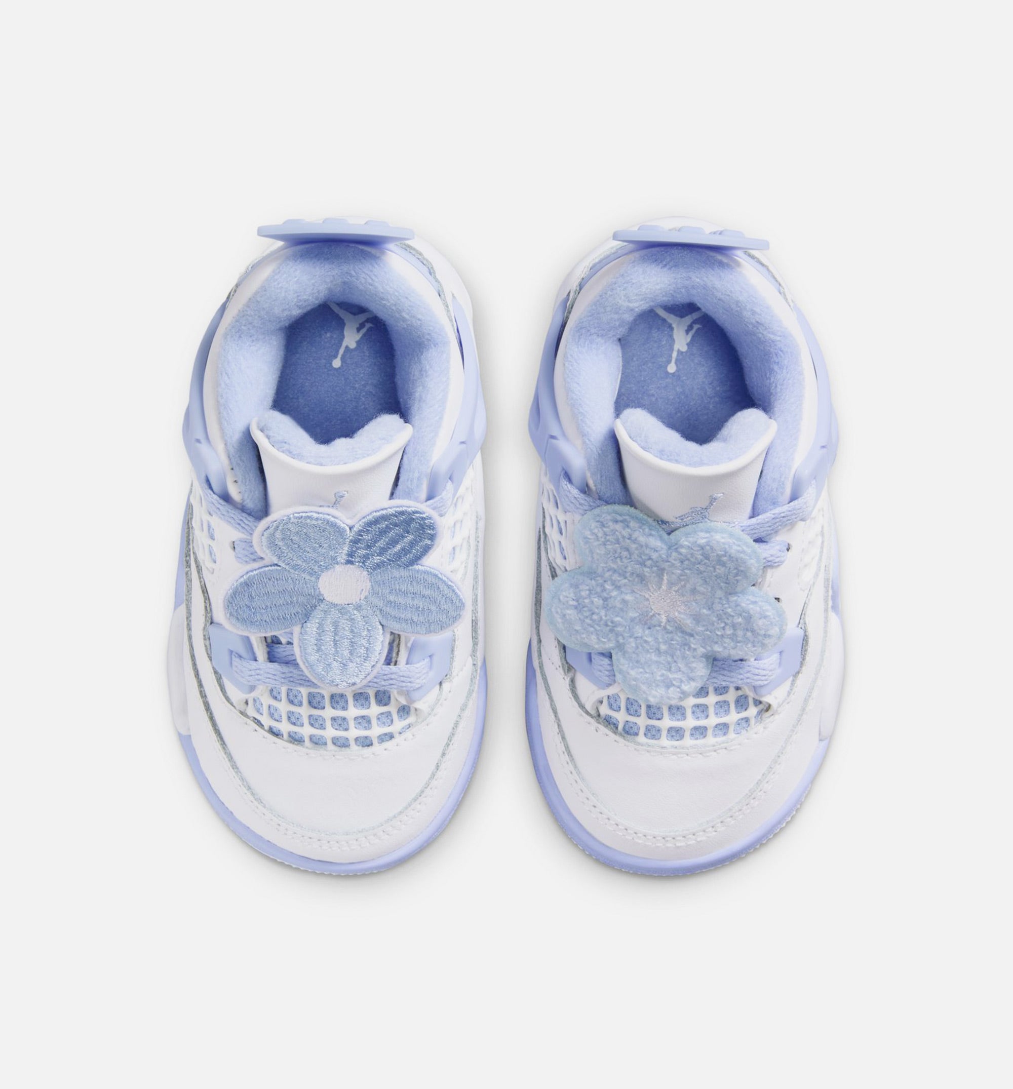 Air Jordan 4 Retro Aluminum Infant Toddler Lifestyle Shoe - White/Aluminum/Blue Tint/Oil Green、mySite、dreamappss
