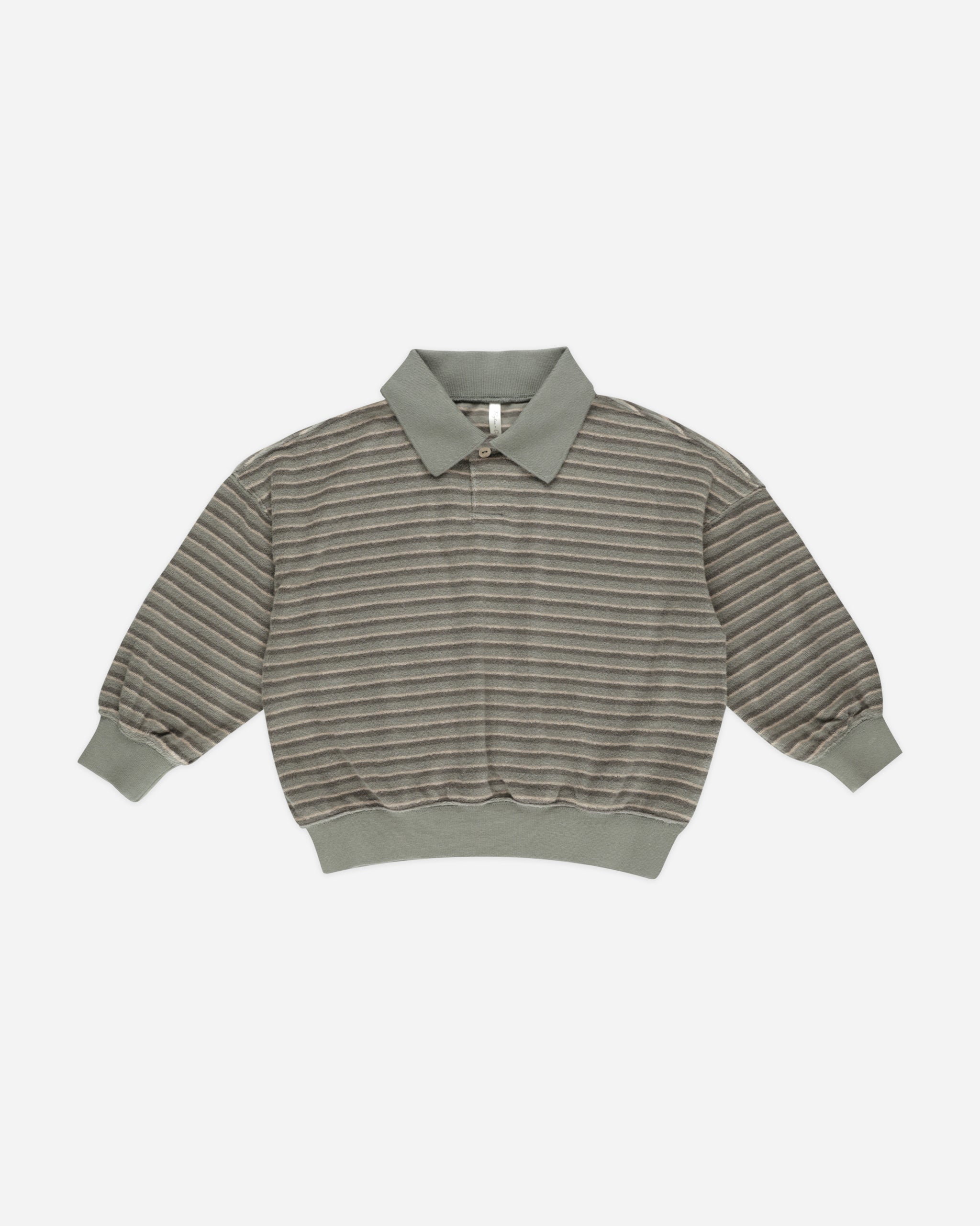  Collared Sweatshirt || Retro Stripe、mySite、layawaytickets