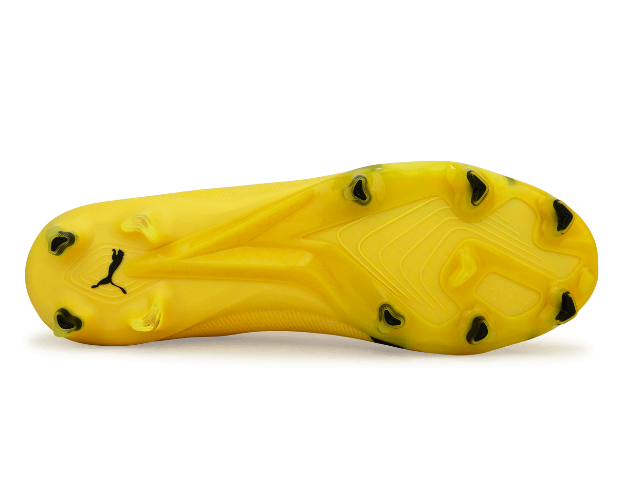 PUMA Men's Ultra Ultimate FG/AG Yellow Blaze/Black、mySite、noshort