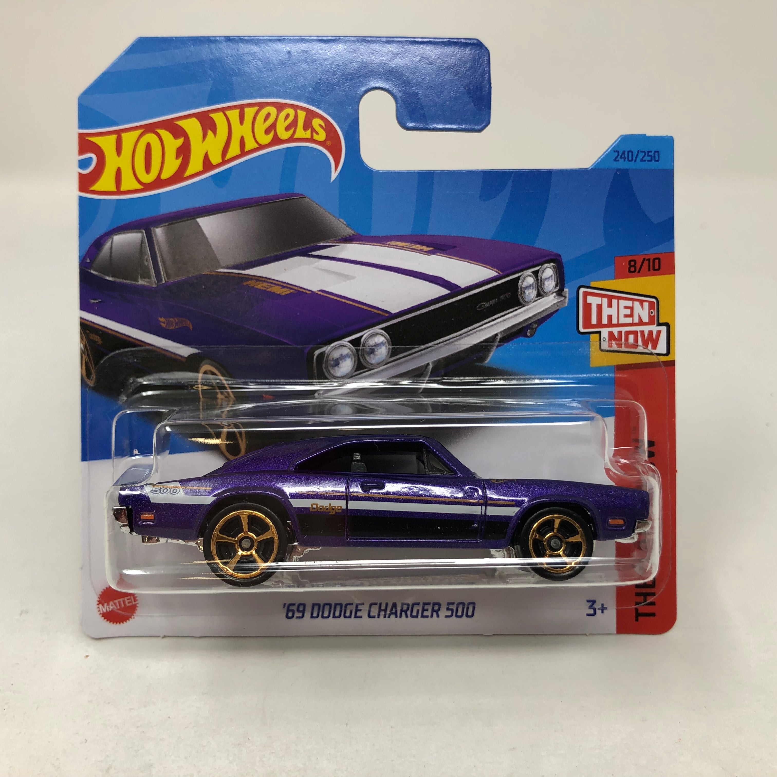 '69 Dodge Charger #240 * Purple * 2023 Hot Wheels Case P、mySite、hgirdovlk
