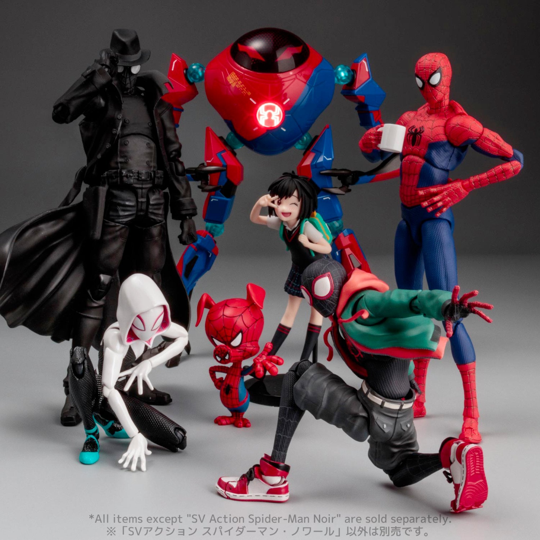 Spider-Man: Into the Spider-Verse SV-Action Spider-Man Noir、mySite、hgirdovlk