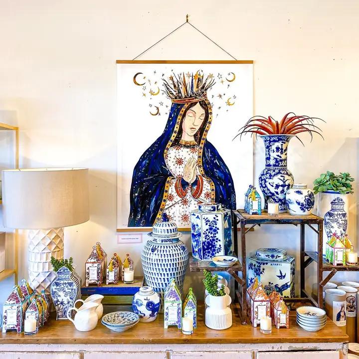 Art Print | Our Lady of Guadalupe Wall Art | Celestial Queen、mySite、g9winljtr