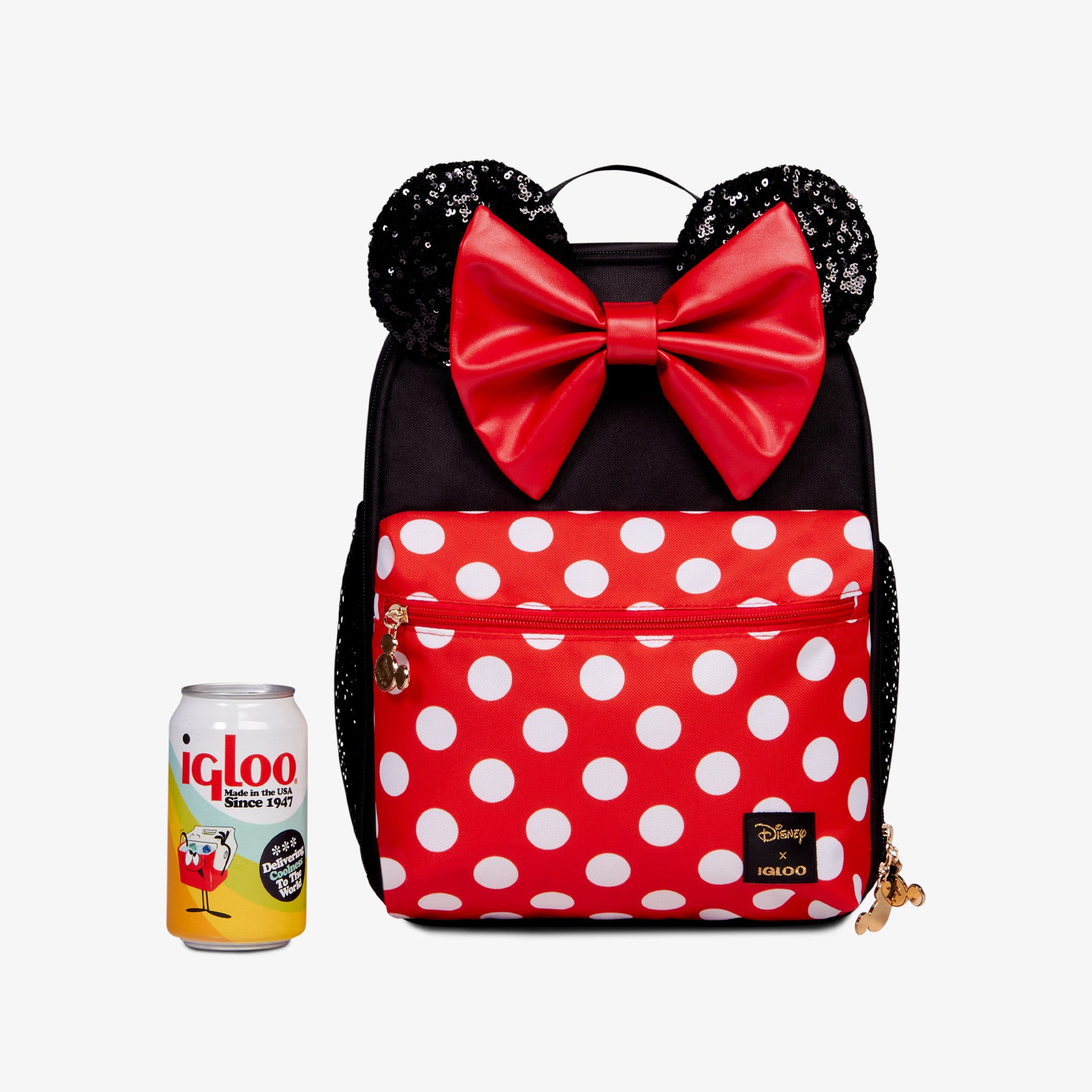 Disney Minnie Mouse Mini Convertible Backpack Cooler、mySite、noshort