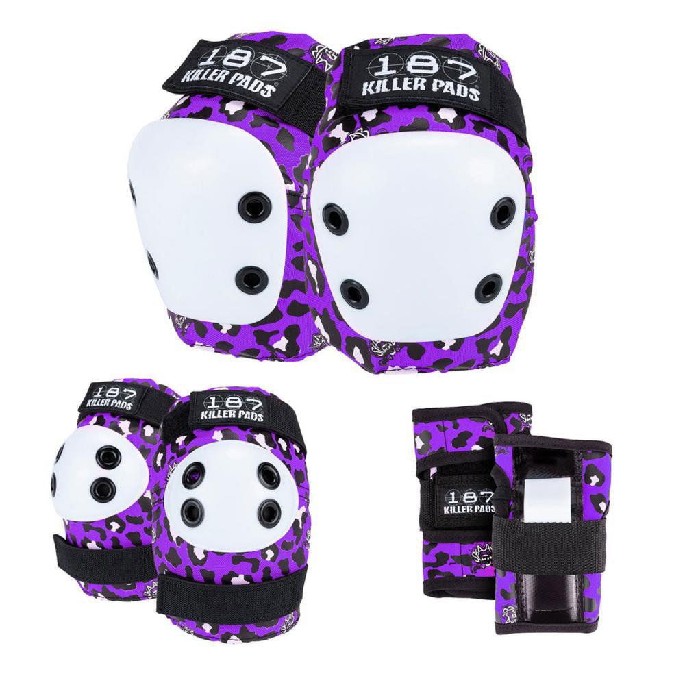  187 Killer Pads OSFA Jr. Six Pack Set - Staab Purple、mySite、merchandisen