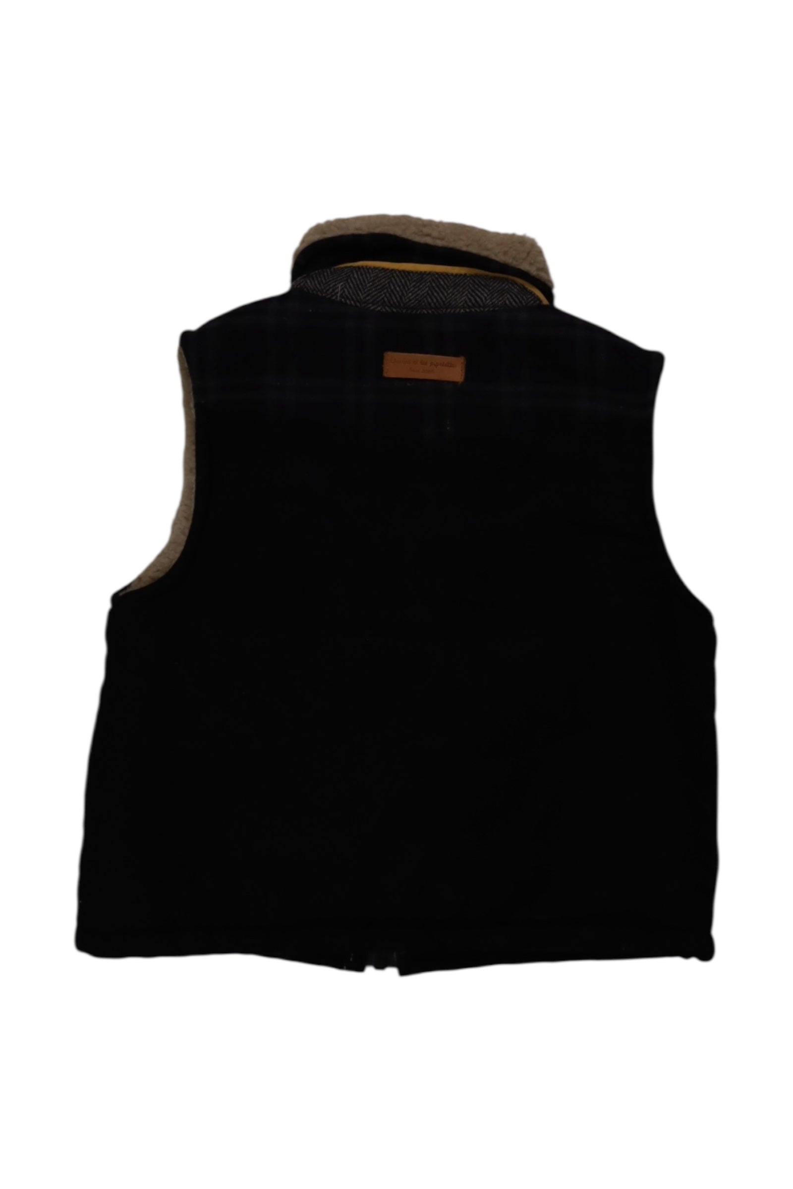 Ars猫ne Et Les Pipelettes Shearling-Lined Vest - Size 5T、mySite、g9winljtr