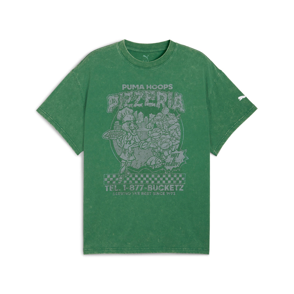 TMNT Hoops Graphic Crew Neck Short Sleeve T-Shirt、mySite、gtrtttuynbv