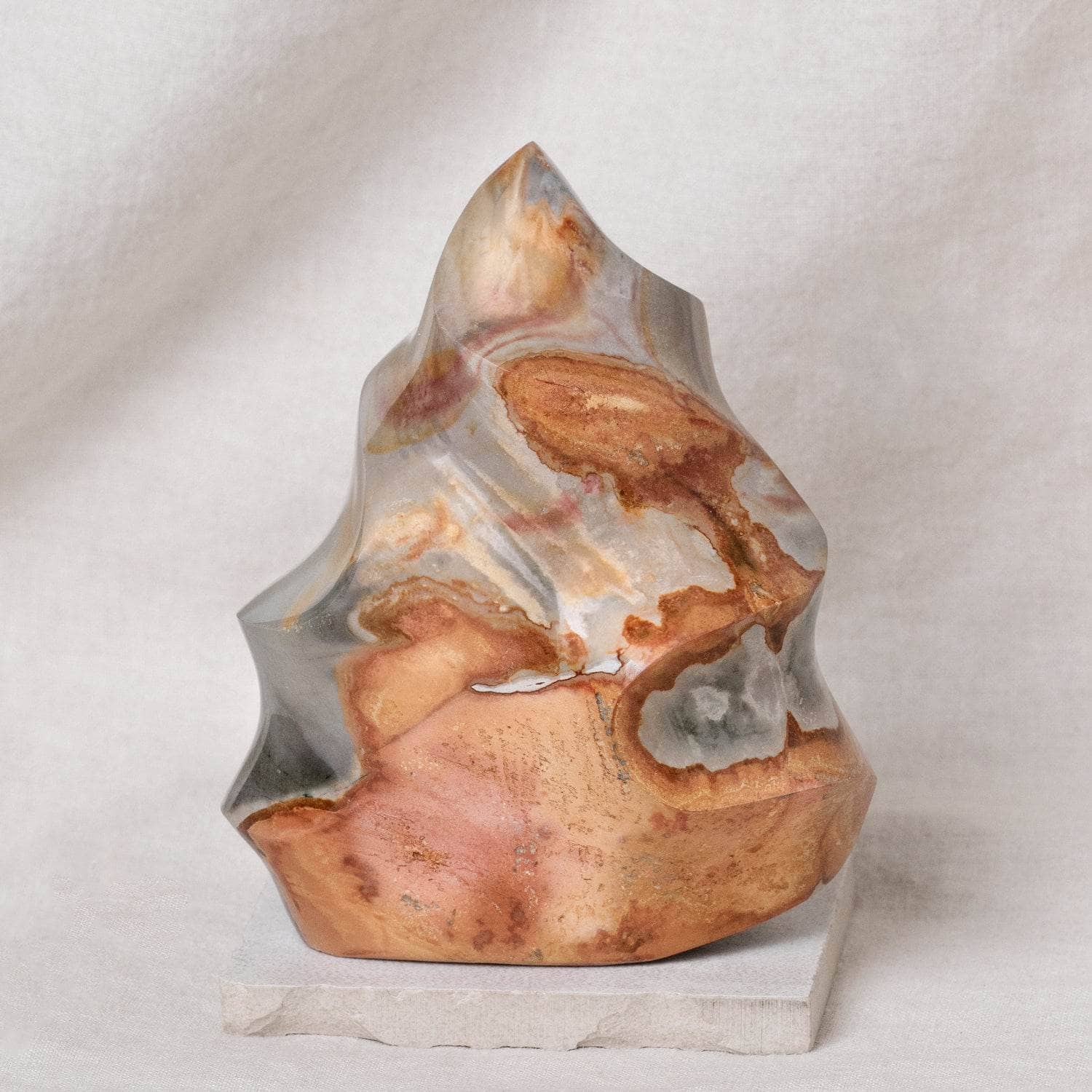 Polychrome (Desert Magic) Jasper Freeform Flame Crystals、mySite、hinf8tx79