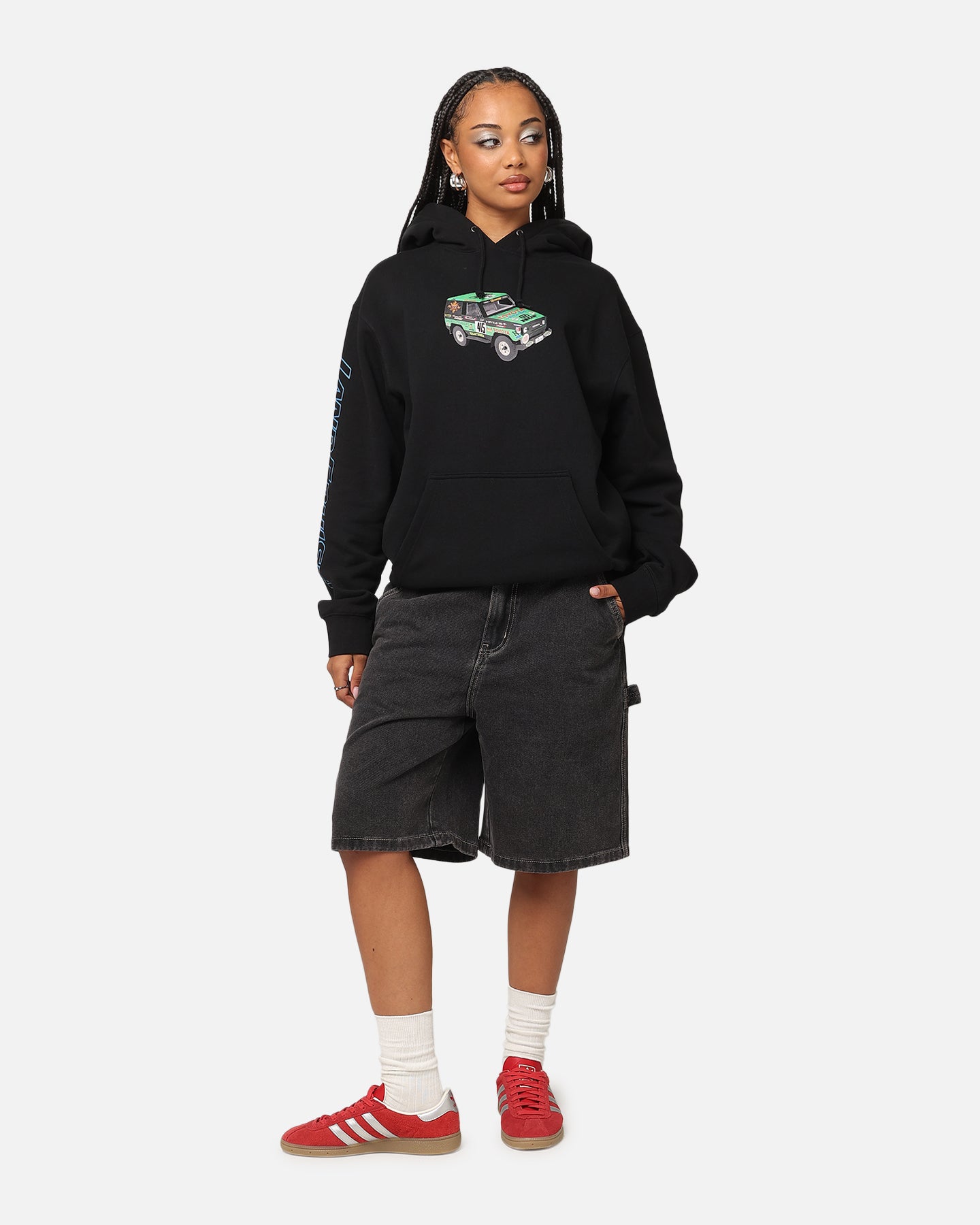 Huf X Toyota Sahara Rally Pullover Hoodie Black、mySite、zt4zffjzw