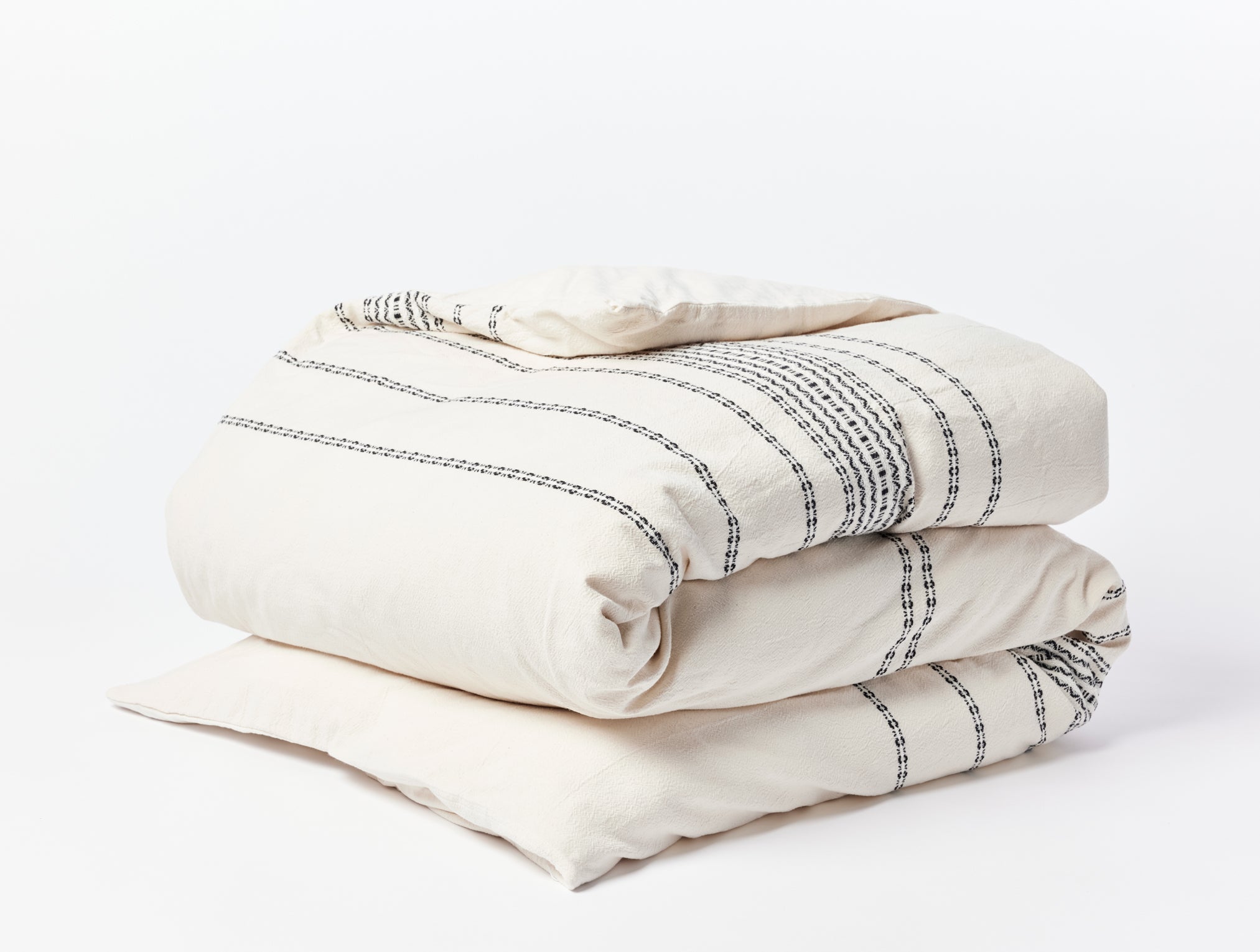  Rippled Stripe Organic Duvet Set、mySite、sugarbowlscore