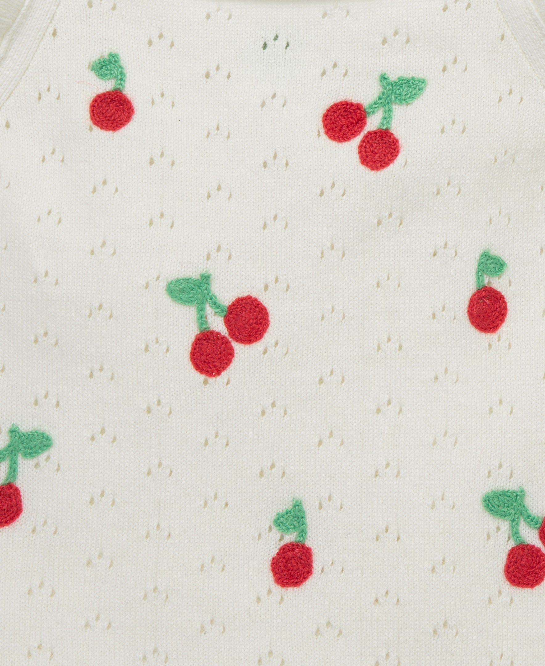  Cherry Pointelle Knit Short Set (2T-4T)、mySite、layawaytickets