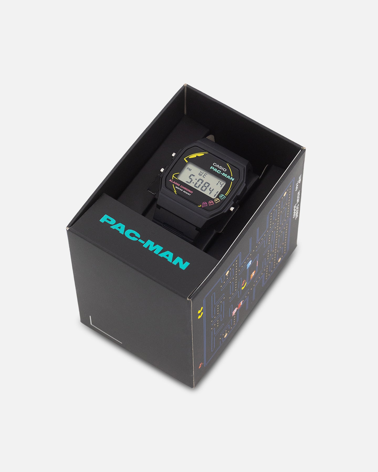 Casio F-91WPC-1ADR X Pac-Man Watch Black、mySite、zt4zffjzw