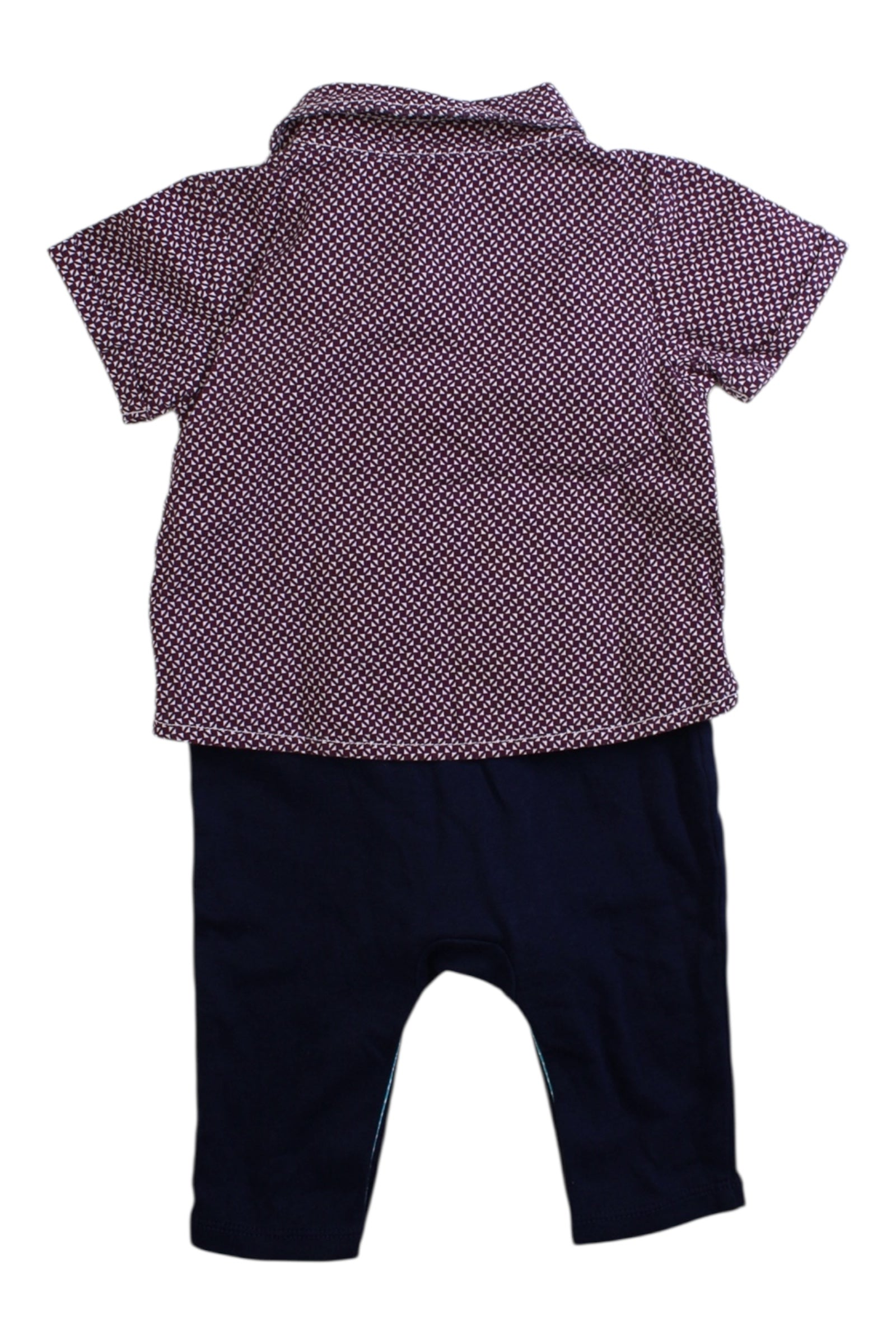 Baker By Ted Baker Short Sleeve Shirt And Pants Set, 3-6M、mySite、g9winljtr