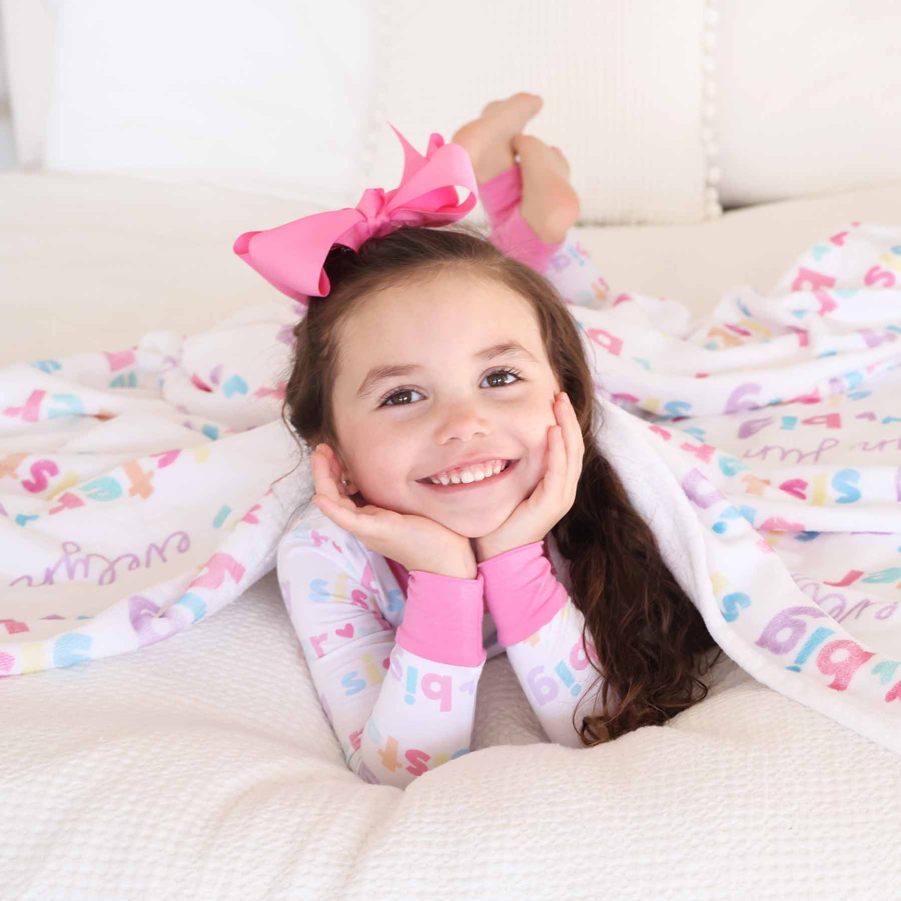  Big Sister Personalized Kids Blanket、mySite、layawaytickets