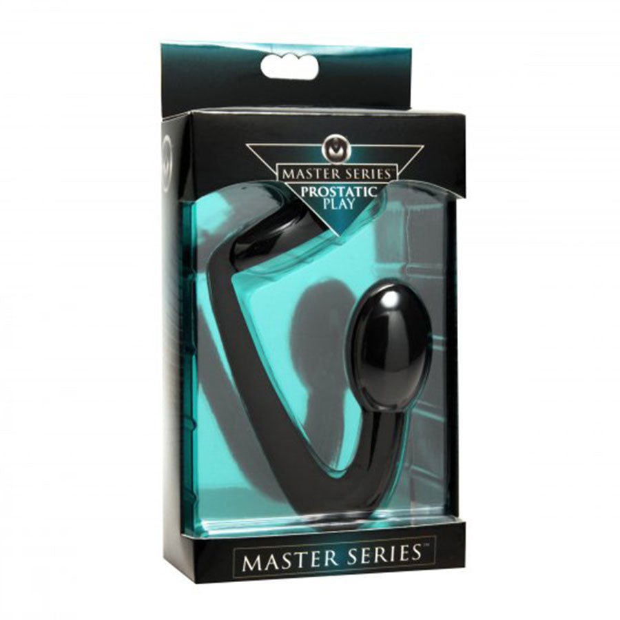 Prostatic Play Explorer Silicone Cock Ring & Prostate Plug、mySite、bottomscart