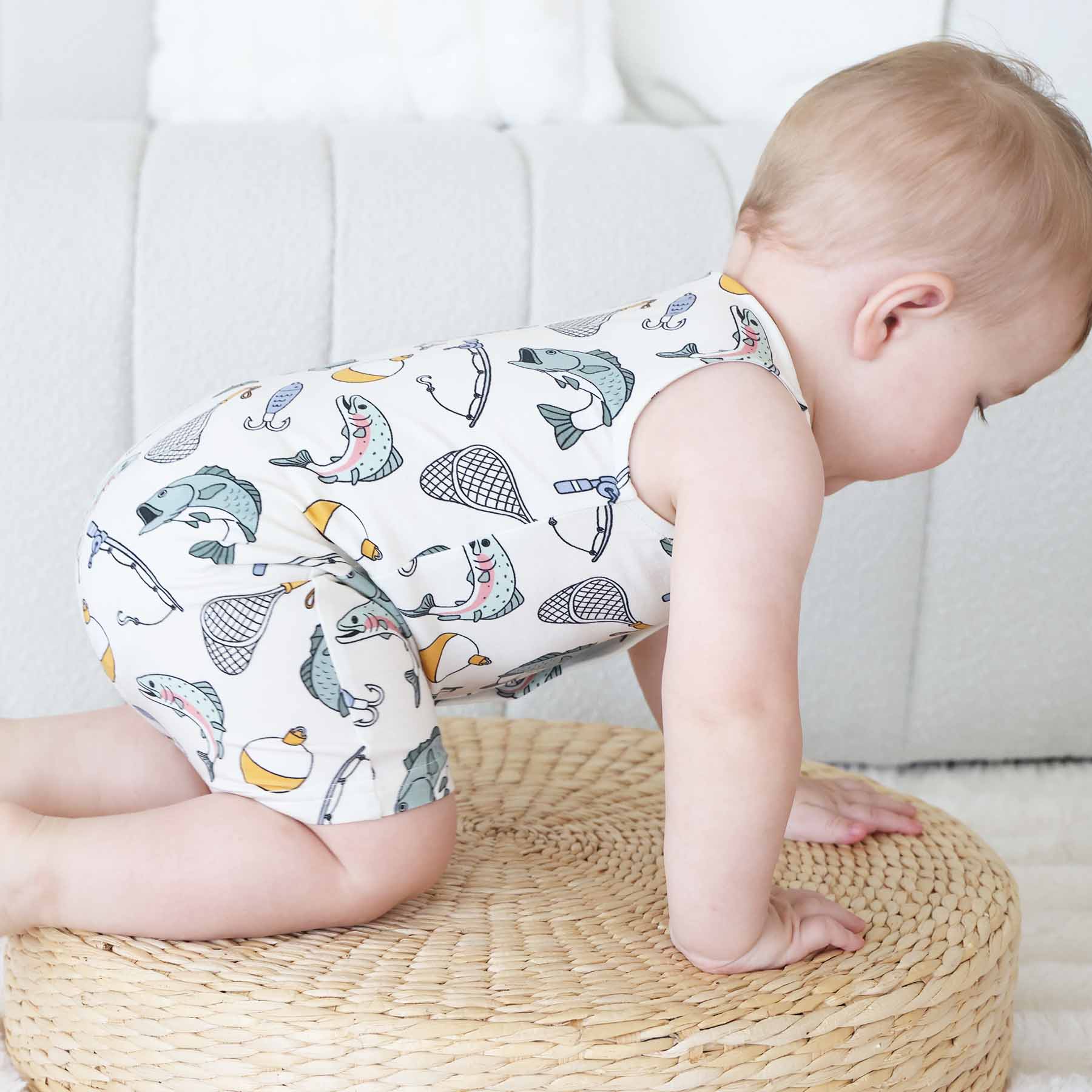  Sleeveless Snap Romper | Catch of the Day、mySite、layawaytickets