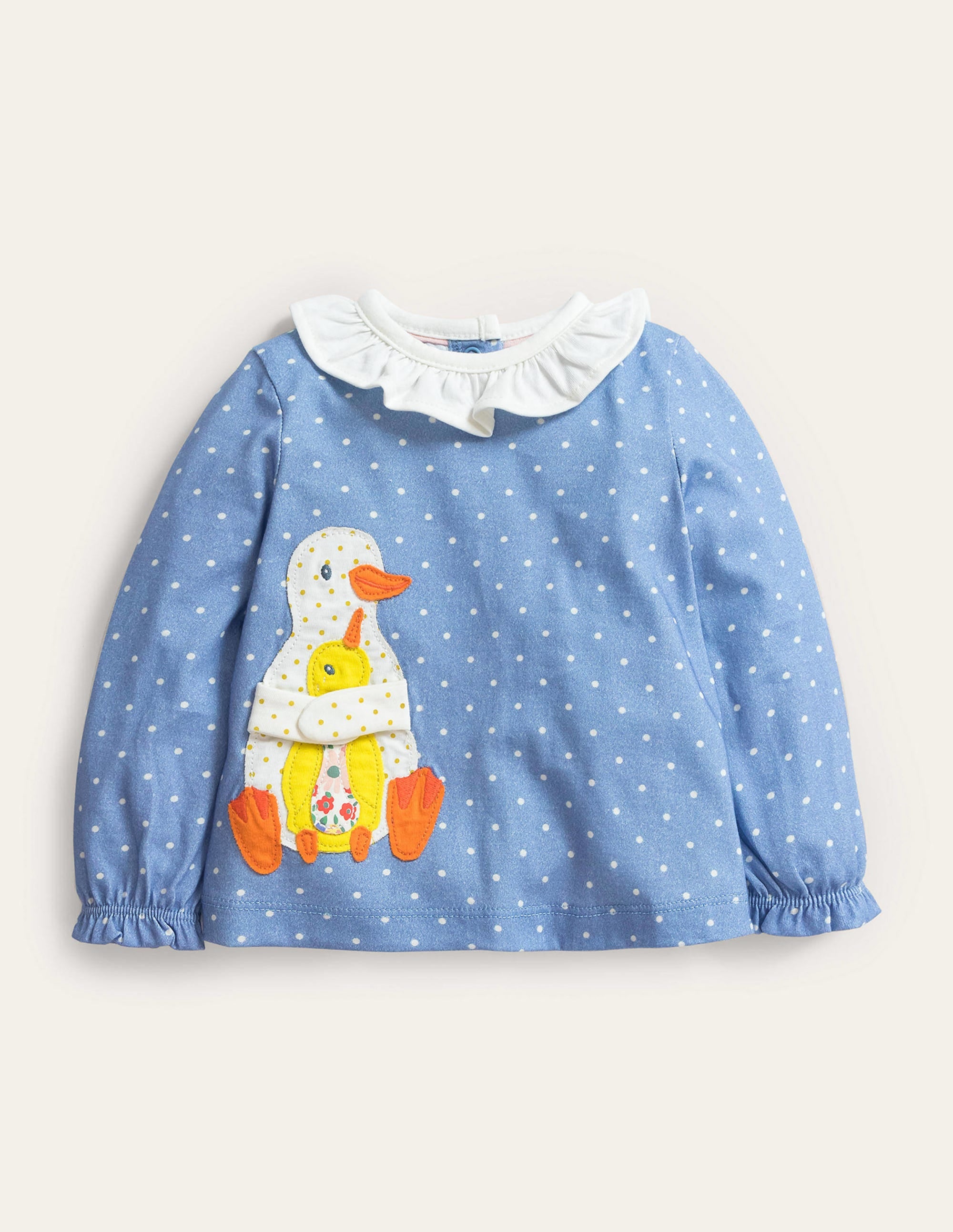  Pretty Logo T-Shirt-Pebble Blue Spot Ducks、mySite、ashleygrahame