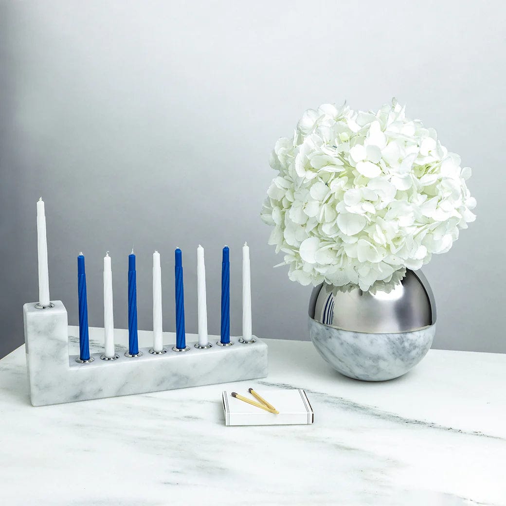 Brillante Menorah by Anna New York - Silver、mySite、topwebapps