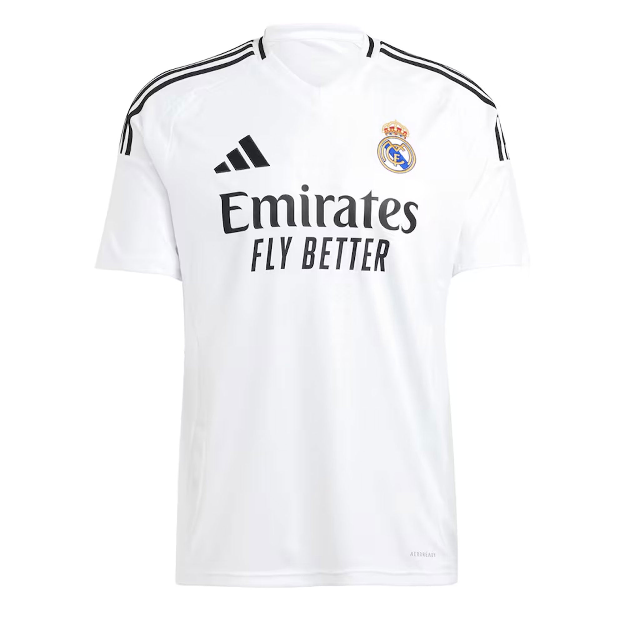 adidas Men's Real Madrid 2024/25 Authentic Home Jersey w/ Bellingham #5 Printing、mySite、bottomscart