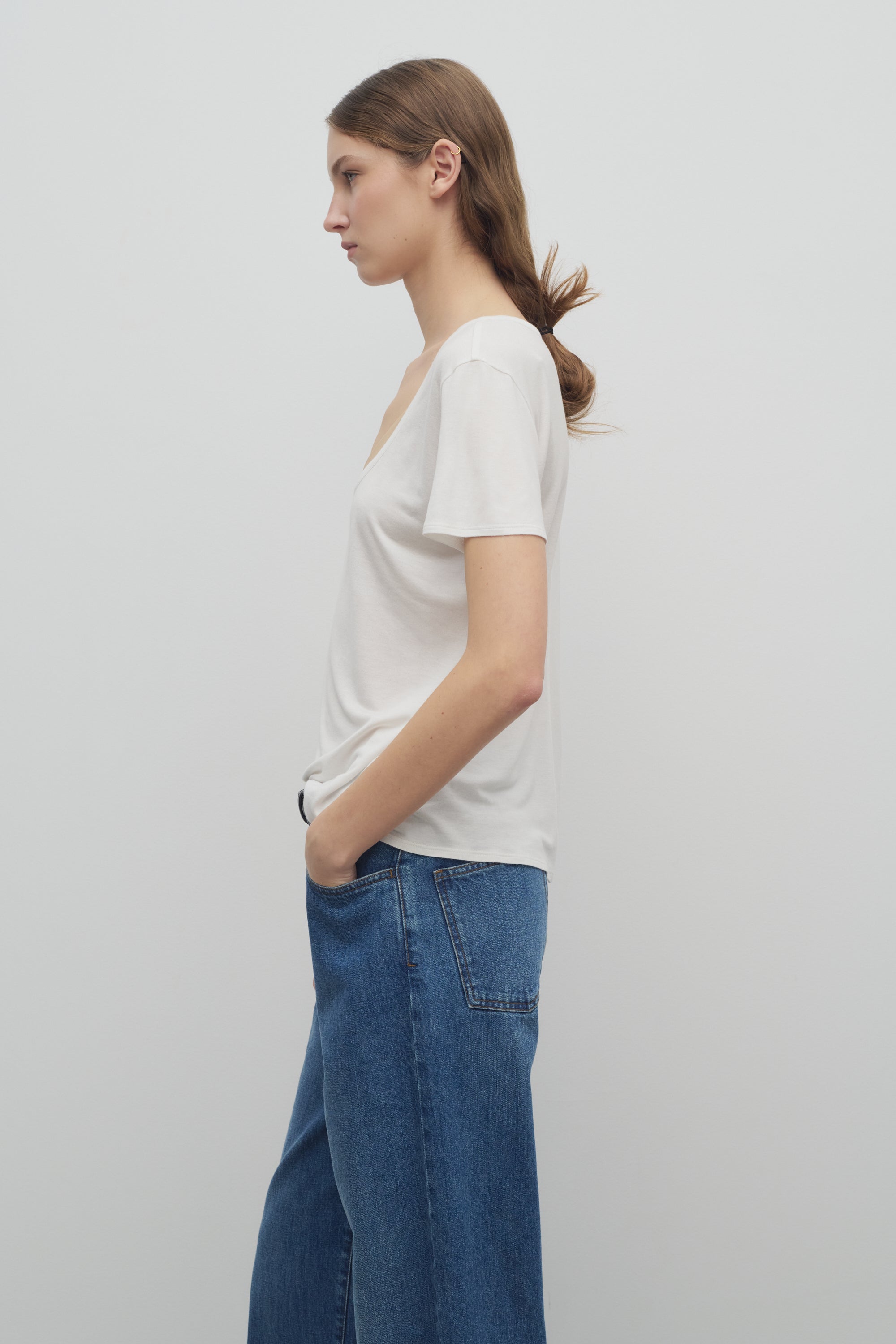 Stilton Top in Modal and Silk、mySite、aoinhome