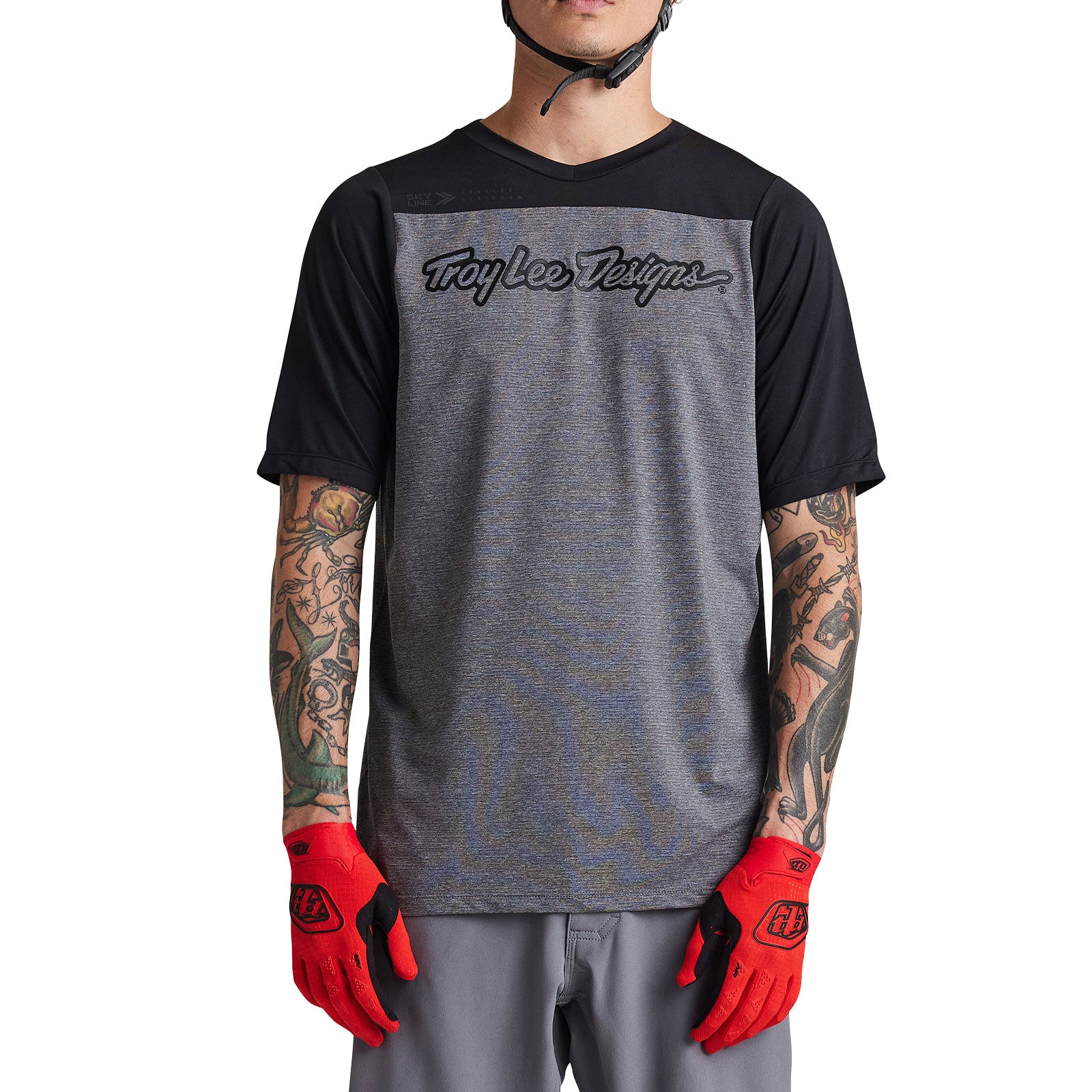 Skyline SS Jersey Signature Heather Gray / Black、mySite、dreamappss