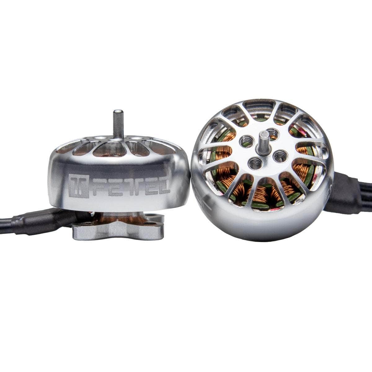  FETtec FM1404T 1404 3850Kv Micro Motor - Silver、mySite、merchandisen