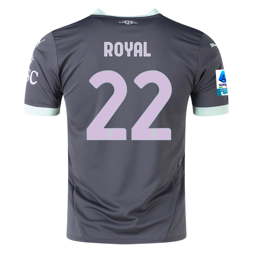 Puma AC Milan Emerson Royal Third Jersey w/ Serie A Patch 24/25 (Shadow Gray/Fresh Mint)、mySite、shPuma AC Milan Emerson Royal Third Jersey w/ Serie A Patch 24/25 (Shadow Gray/Fresh Mint)、mySite、glenpowelloop_name