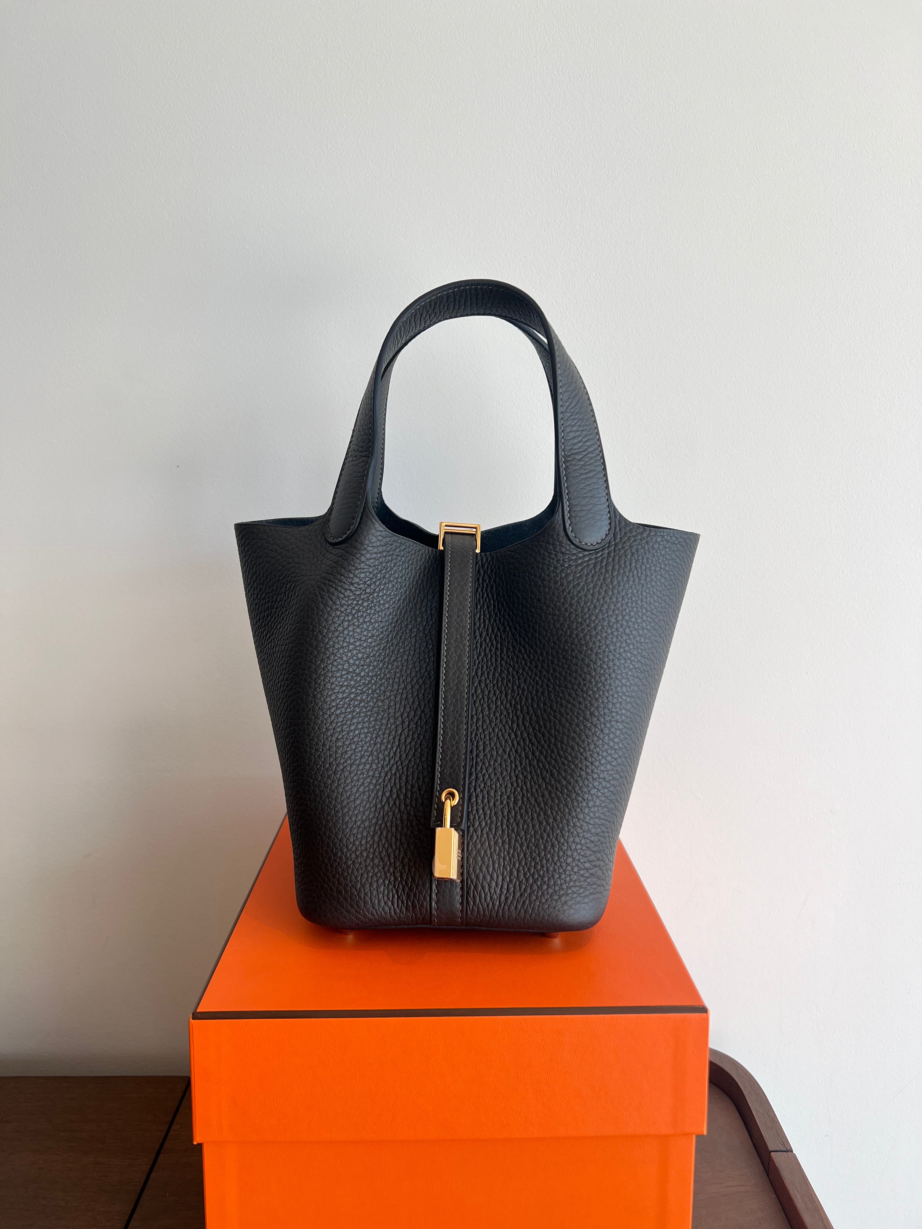 Hermès Picotin 18cm Dark Bronze GHW、mySite、garminoutage.com