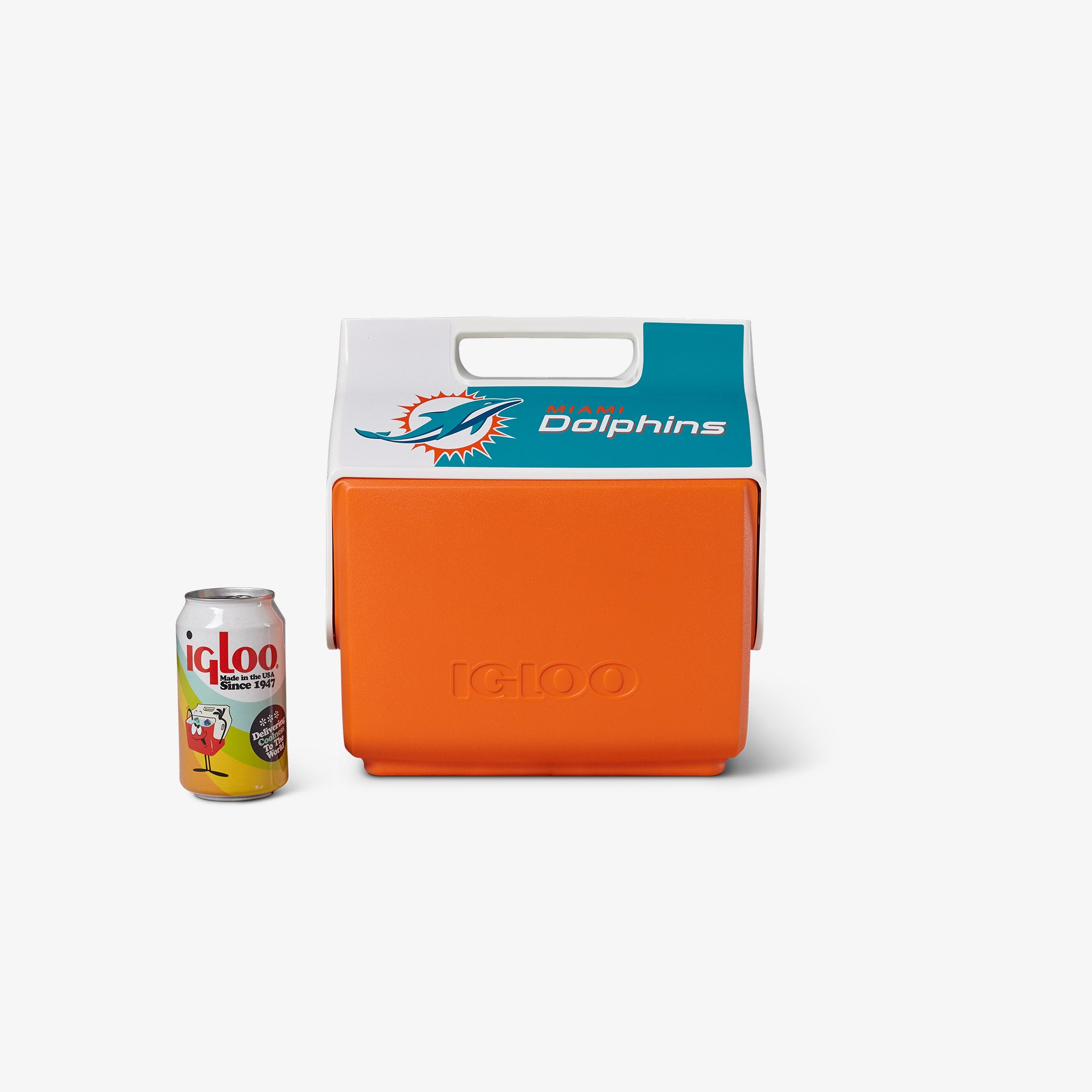 Miami Dolphins Little Playmate 7 Qt Cooler、mySite、noshort