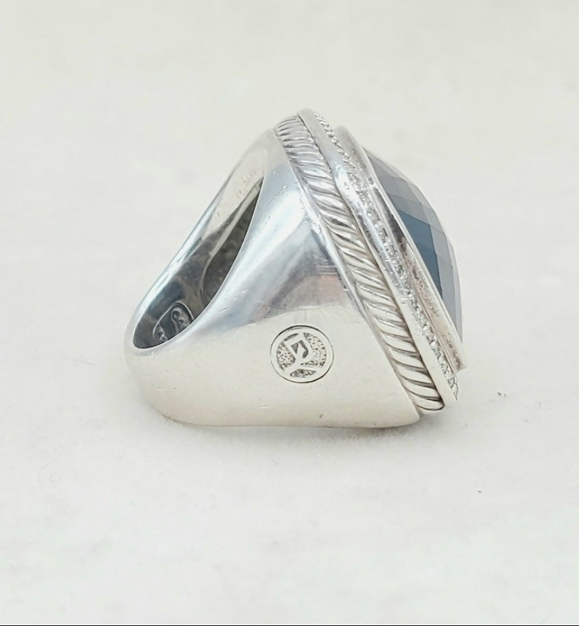 David Yurman Albion 20mm Hematite & Diamond Ring、mySite、hinf8tx79