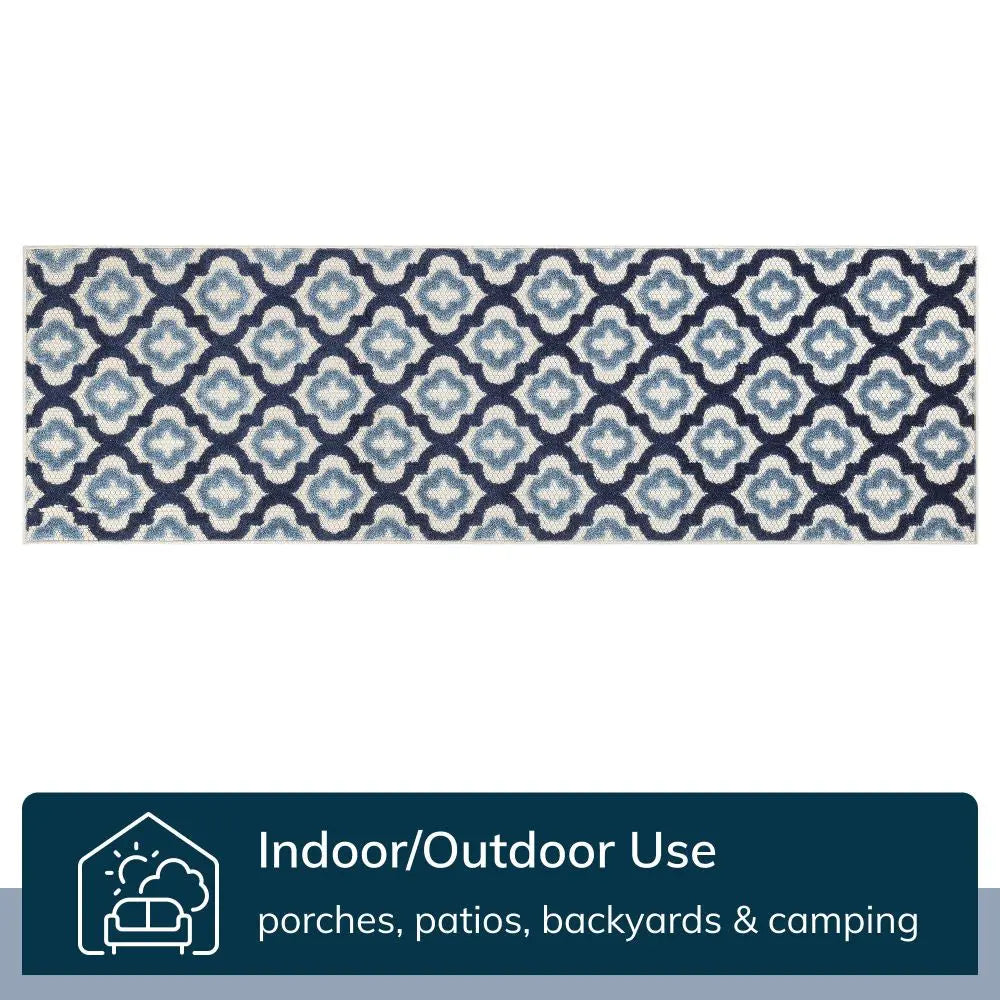 Illuminate Blue Modern Indoor Outdoor Rug、mySite、gigharbornorthrealestate