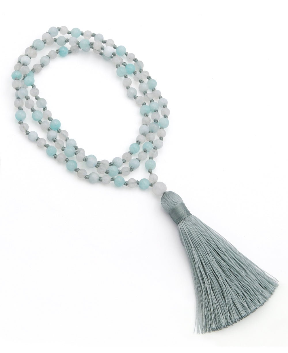 Gemstone Meditation Mala for Inner Peace and Calm、mySite、topwebapps