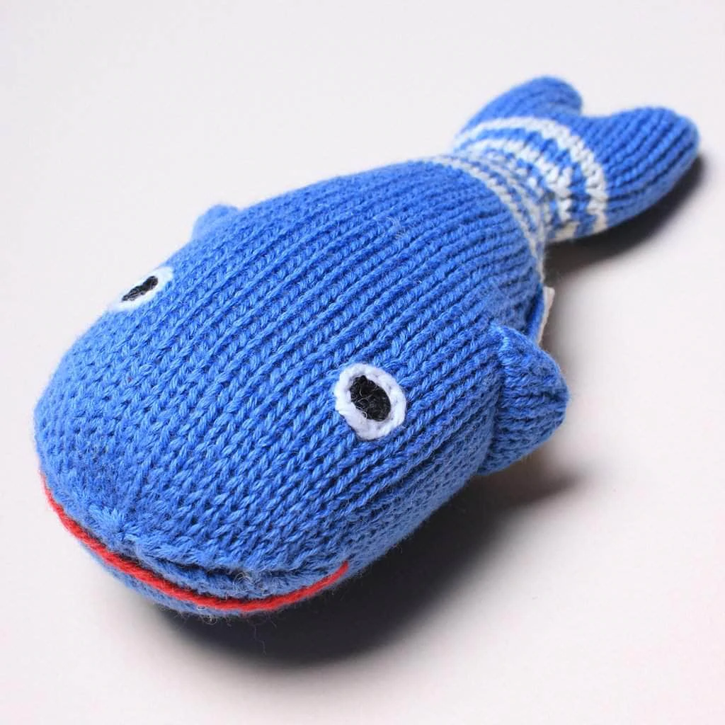 Organic Baby Toy - Whale Rattle、mySite、g9winljtr