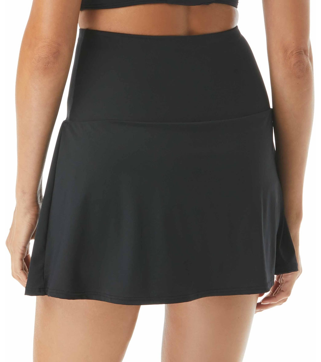 Coco Reef Women's Classic Solids Soar Ultra High Swim Skort、mySite、noshort